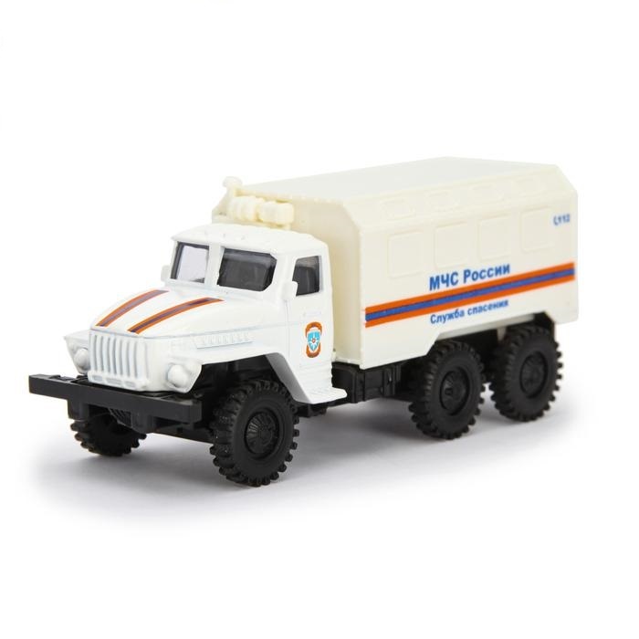 

Спецтехника Автоград МЧС России, инерционный, масштаб 1:48, "МЧС России", инерционный, масштаб 1:48