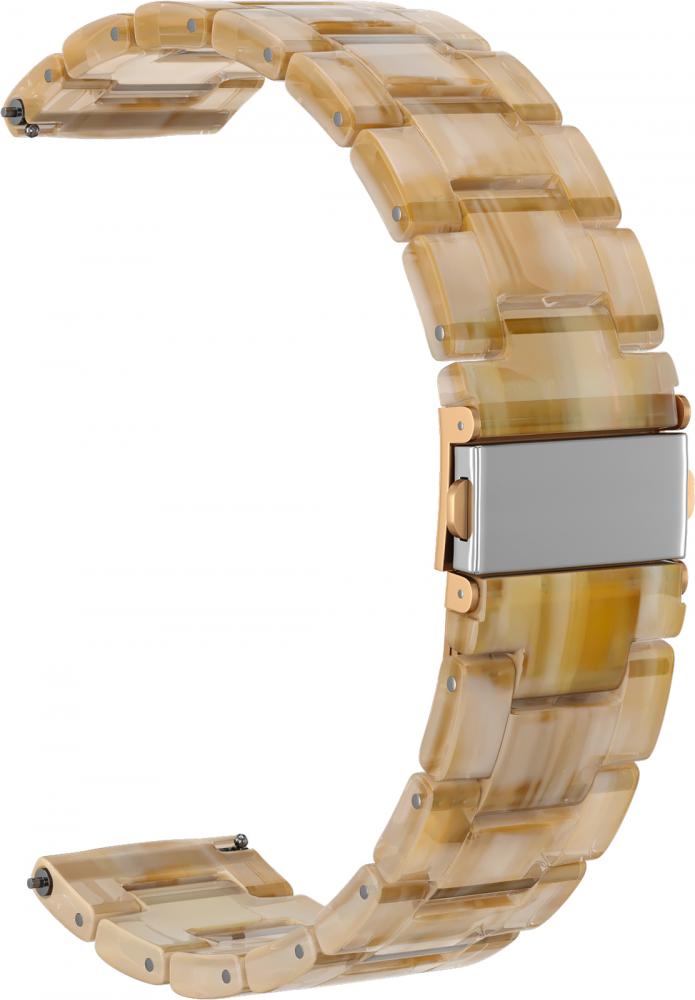 

Ремешок из смолы GSMIN Farl 22 для Asus ZenWatch 2 (WI501Q) (Бежевый)