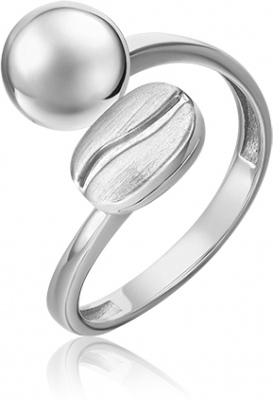 

Кольцо из белого золота р. 18,5 PLATINA jewelry 01-5563-00-000-1120, 01-5563-00-000-1120
