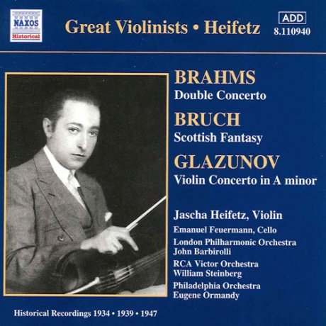 

HEIFETZ, JASCHA - Brahms / Bruch: Violin