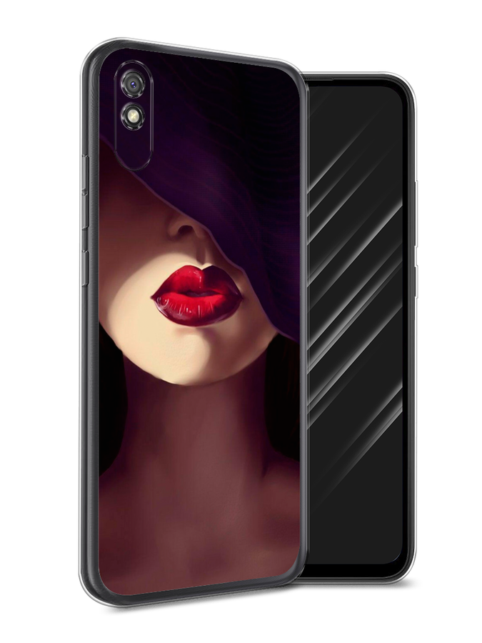 

Чехол Awog на Xiaomi Redmi 9A "Красные губы", Разноцветный, 38950-7