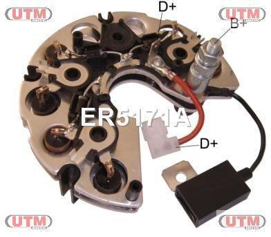 

UTM ER5171A Диодный мост генератора с доп.диодом. 1шт