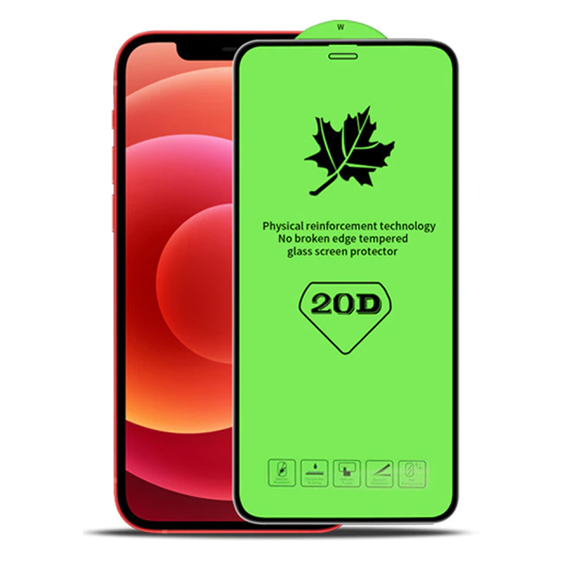 

Защитное стекло на iPhone XR/11 (6.1), 20D, черное, X-CASE