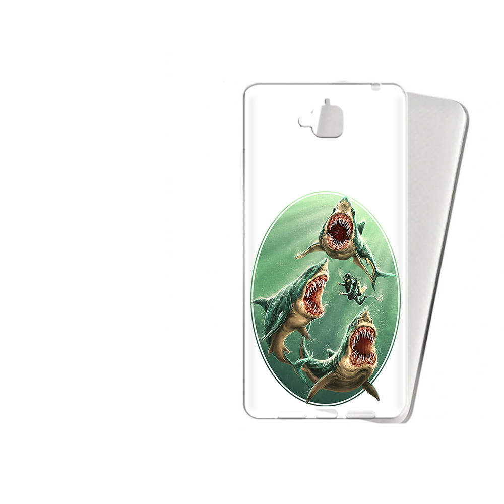 

Чехол MyPads Tocco для Huawei Enjoy 5 синяя бездна (PT24942.37.600), Прозрачный, Tocco