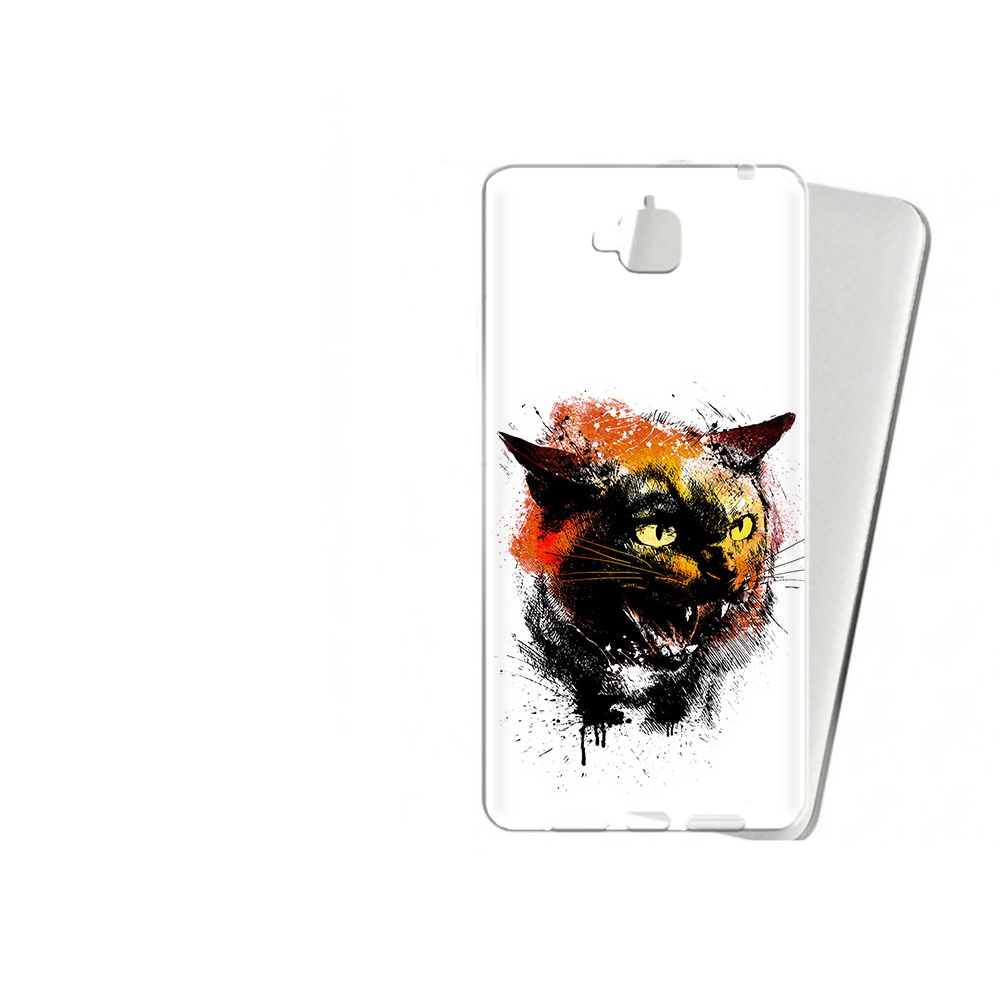 

Чехол MyPads Tocco для Huawei Enjoy 5 сиамский кот (PT24942.37.598), Прозрачный, Tocco