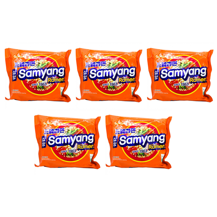 

Лапша быстрого приготовления Samyang Ramen со вкусом говядины (5 шт. по 120 г)