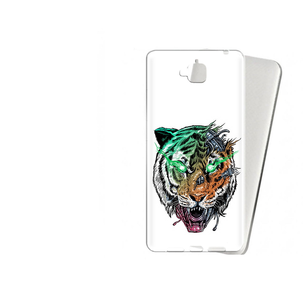Чехол MyPads Tocco для Huawei Enjoy 5 робо-тигр (PT24942.37.584)