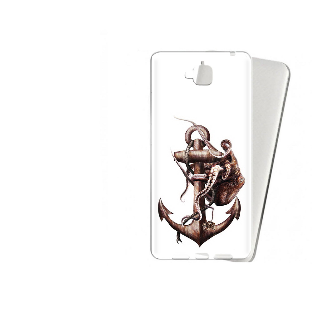 

Чехол MyPads Tocco для Huawei Enjoy 5 ржавый якорь (PT24942.37.579), Прозрачный, Tocco