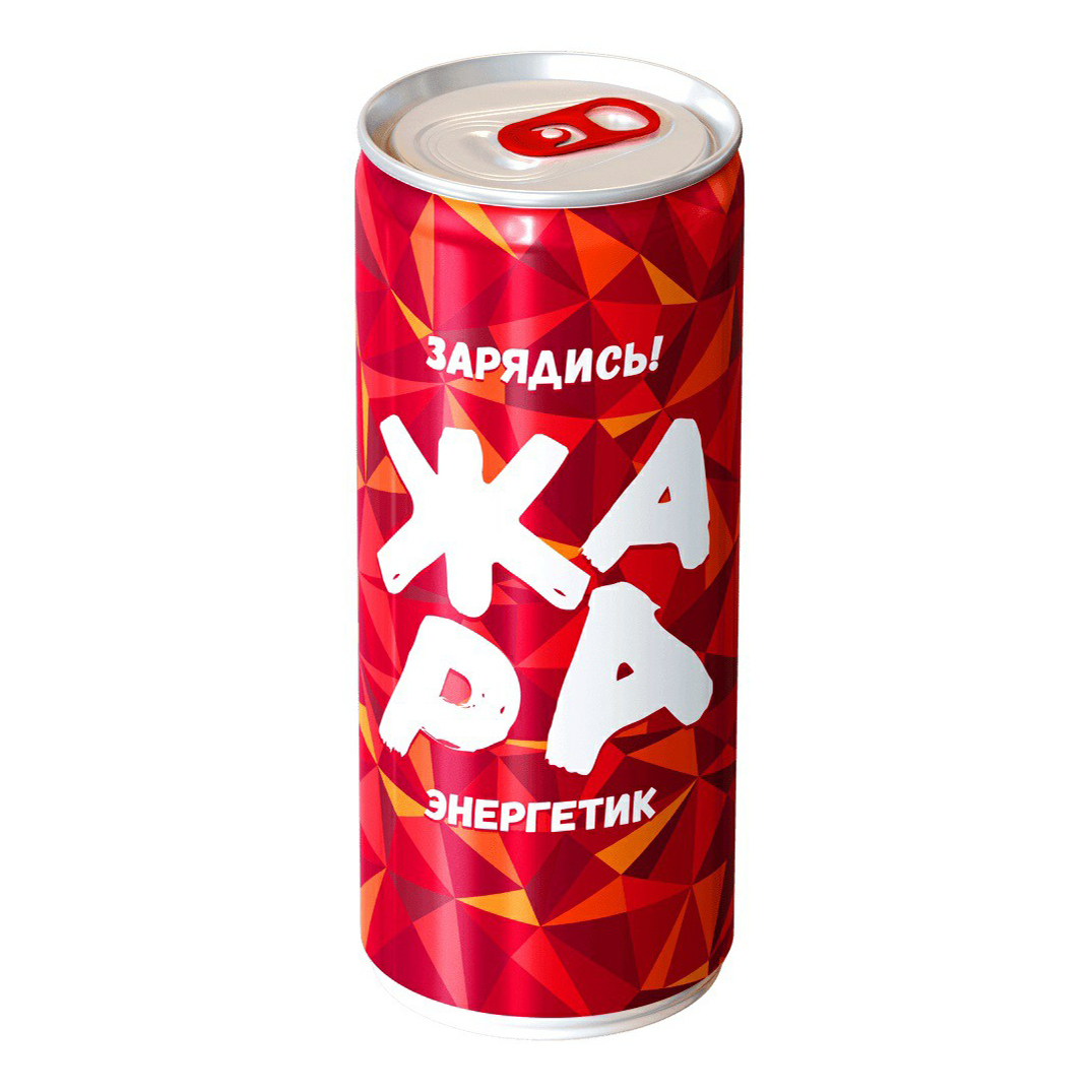 

Напиток энергетический Жара классический вкус безалкогольный 0,45 л