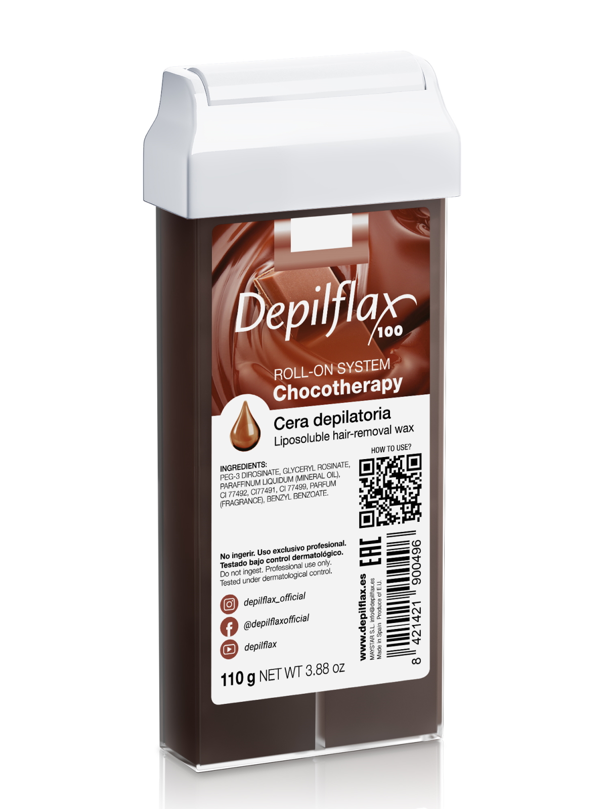Воск для депиляции Depilflax Какао 110 г воск для депиляции depilflax какао 1 кг