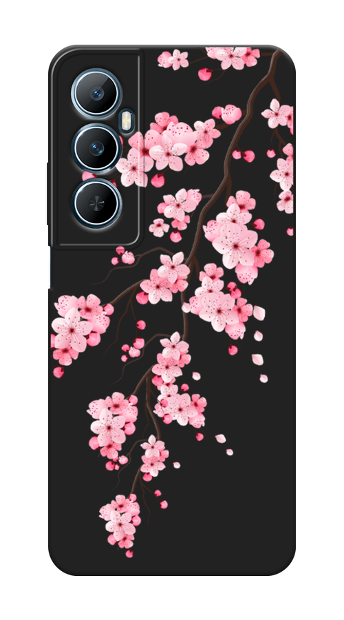 

Чехол Awog 2516752-1 для Realme C65 "Розовая сакура", Розовый;белый;коричневый, 2516752-1