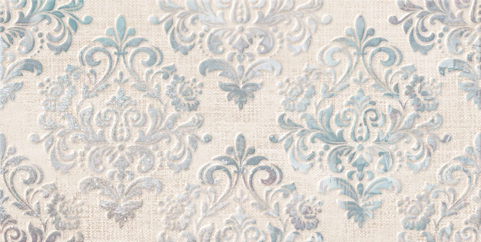 

Плитка GLOBAL TILE Medea голубая стена узор 50х25 арт.GT206VG