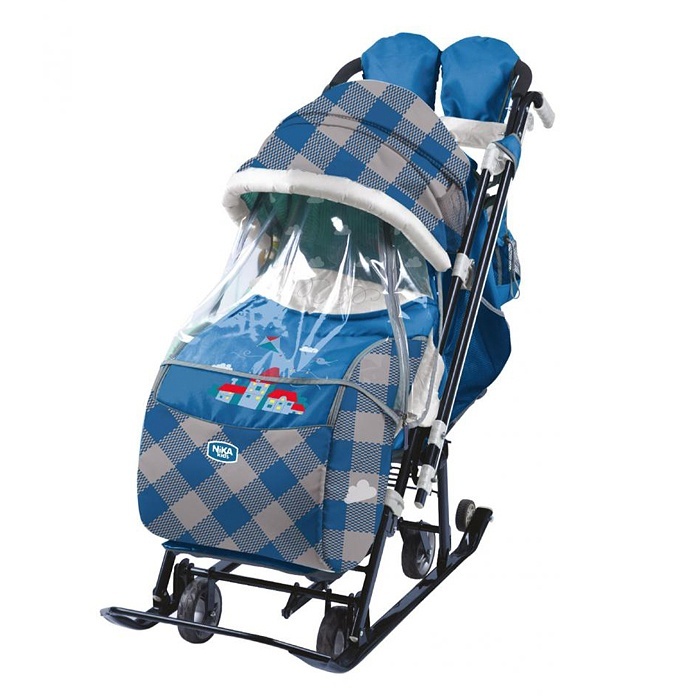

Санки-коляски Ника детям Наши детки 5-2, капри, в клетку, ремень безопасности, "Наши детки 5-2", капри, в клетку, ремень безопасности