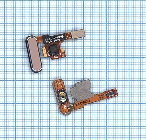 

Шлейф со сканером отпечатка пальца для Xiaomi Mi 5 золотой, Золотистый