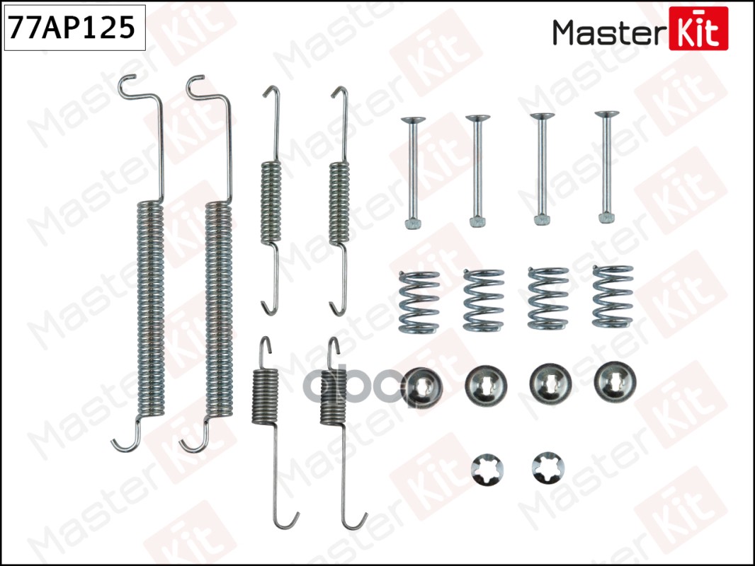 

Комплект Установочный Барабанных Колодок Master Kit 77Ap125