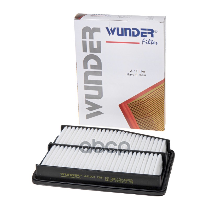 

Фильтр воздушный HYUNDAI Sonata NEWKIA Optima 10> WUNDER FILTER WH1001