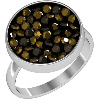 

Кольцо из серебра с кристаллом р. 17,5 ПРИВОЛЖСКИЙ ЮВЕЛИР 291023-KT88, 291023-KT88