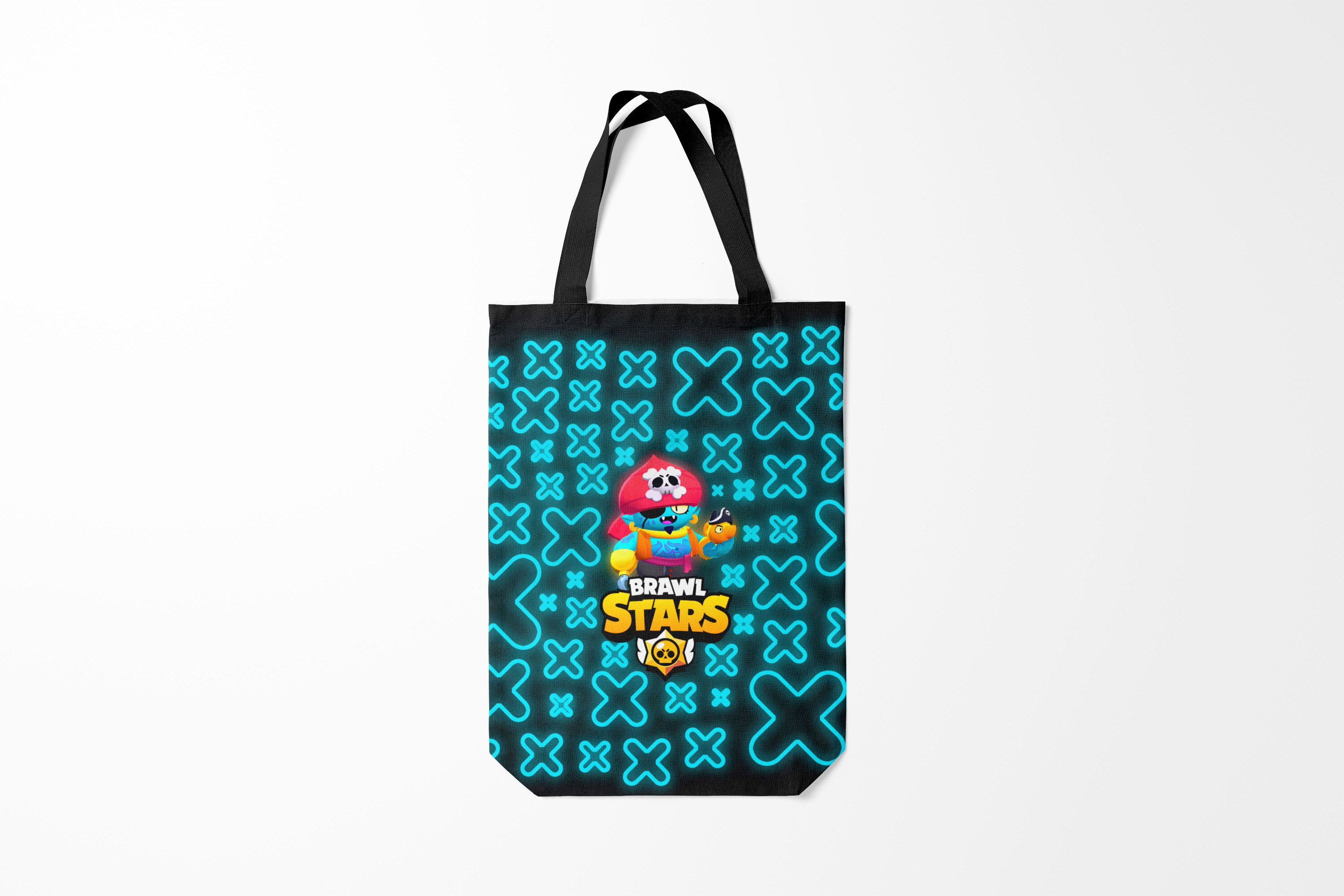 

Сумка шoппер унисекс Burnettie Brawl Stars NITA., разноцветный, Brawl Stars NITA.