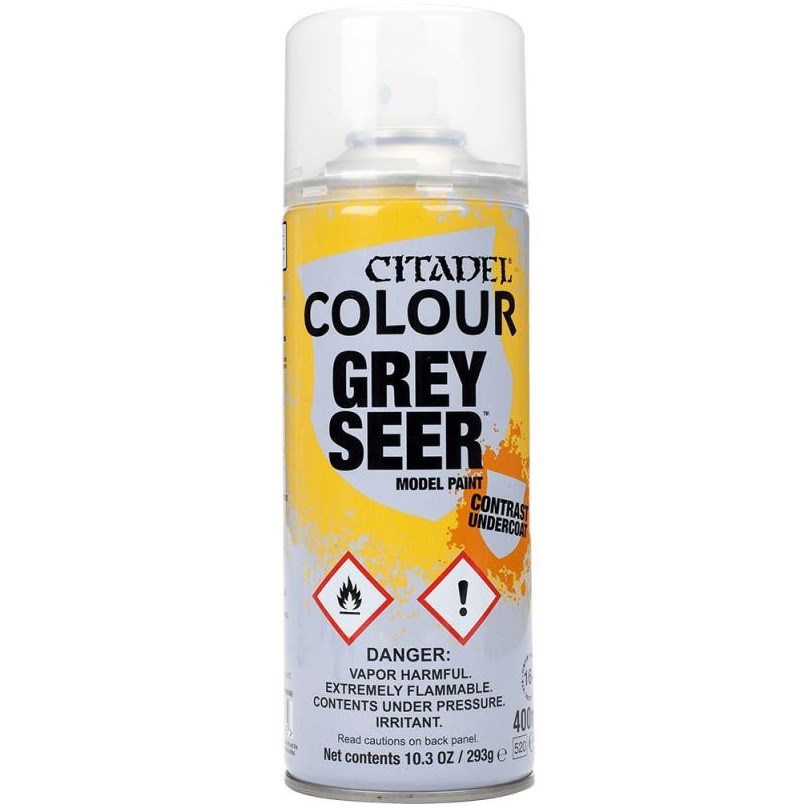 

62-34GW Баллон с краской: Спрей: серый провидец 400мл GREY SEER SPRAY 400ML GLOBAL