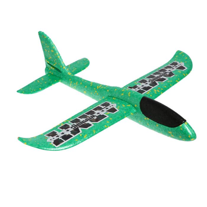 фото Самолетик funny toys самолет army, 46х49 см, зеленый