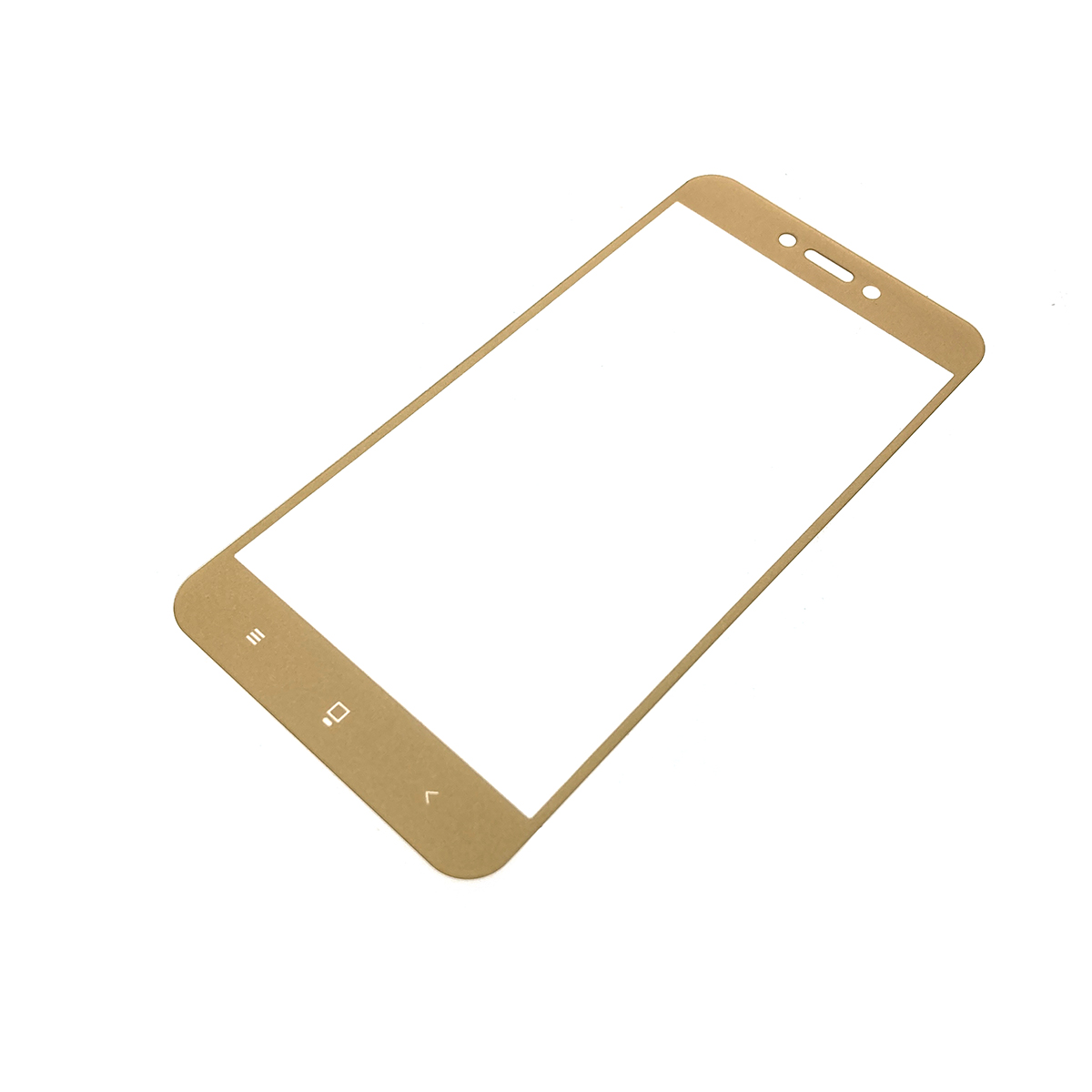 

Защитное стекло для Xiaomi Redmi 5A с рамкой Gold