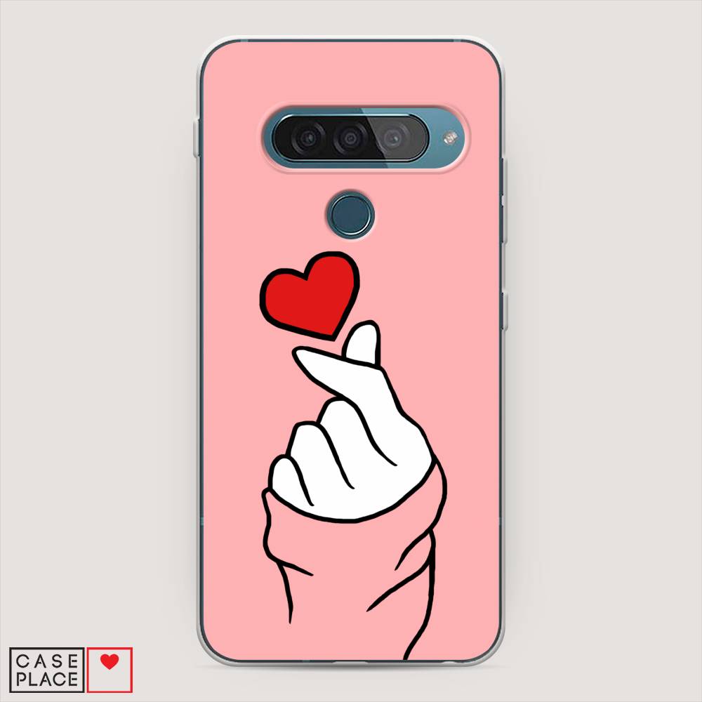 

Чехол Awog "Милое сердечко" для LG G8s ThinQ, 84050-7