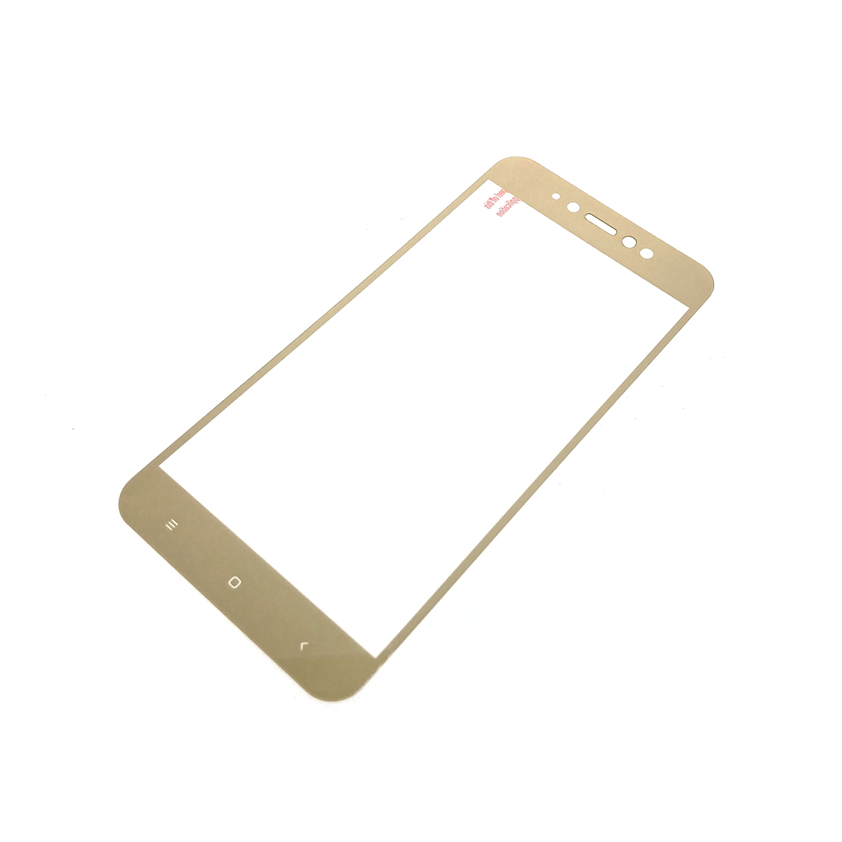 

Защитное стекло для Xiaomi Redmi Note 5A с рамкой Gold