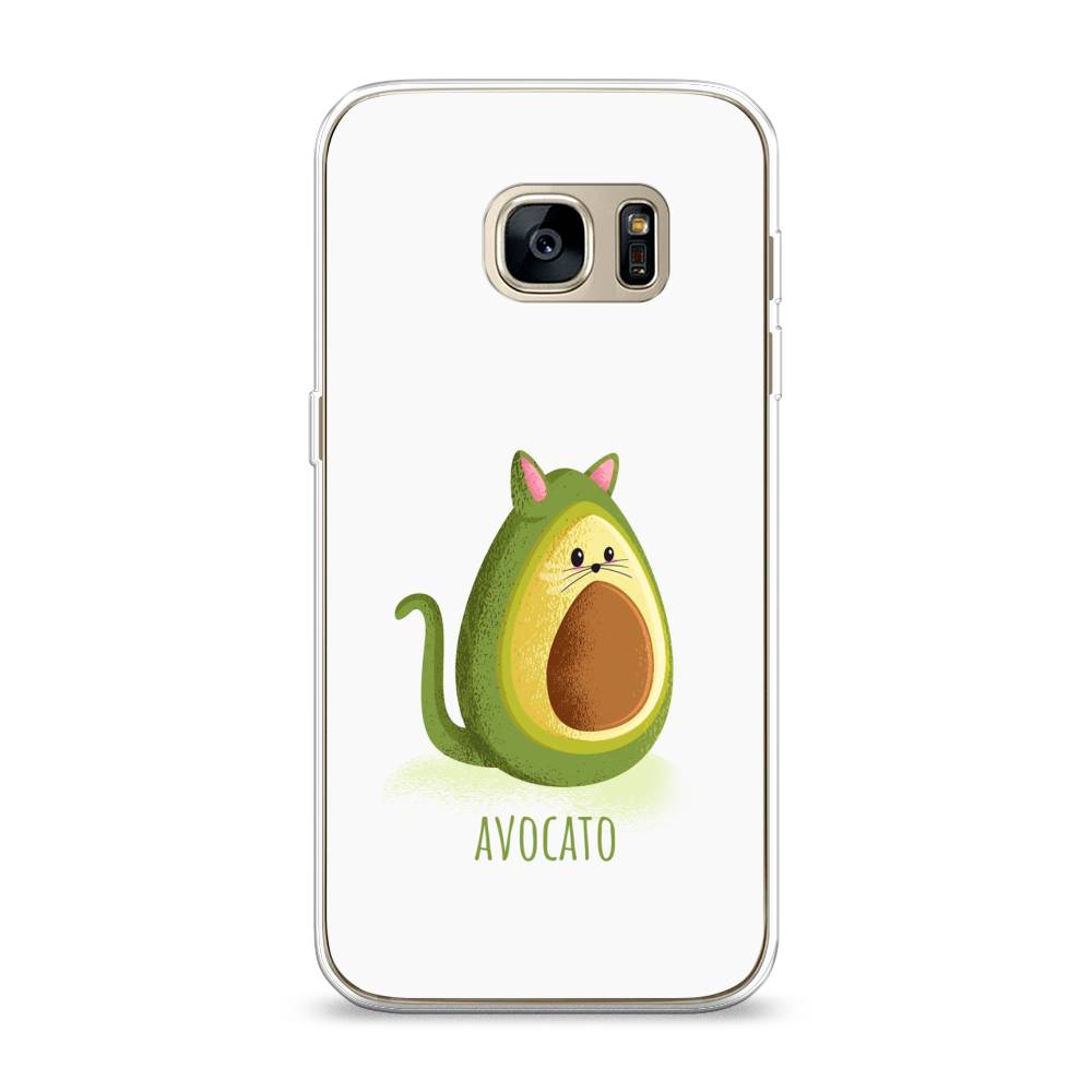 

Чехол Awog на Samsung Galaxy S7 "Avocato", Зеленый;коричневый, 24550-10