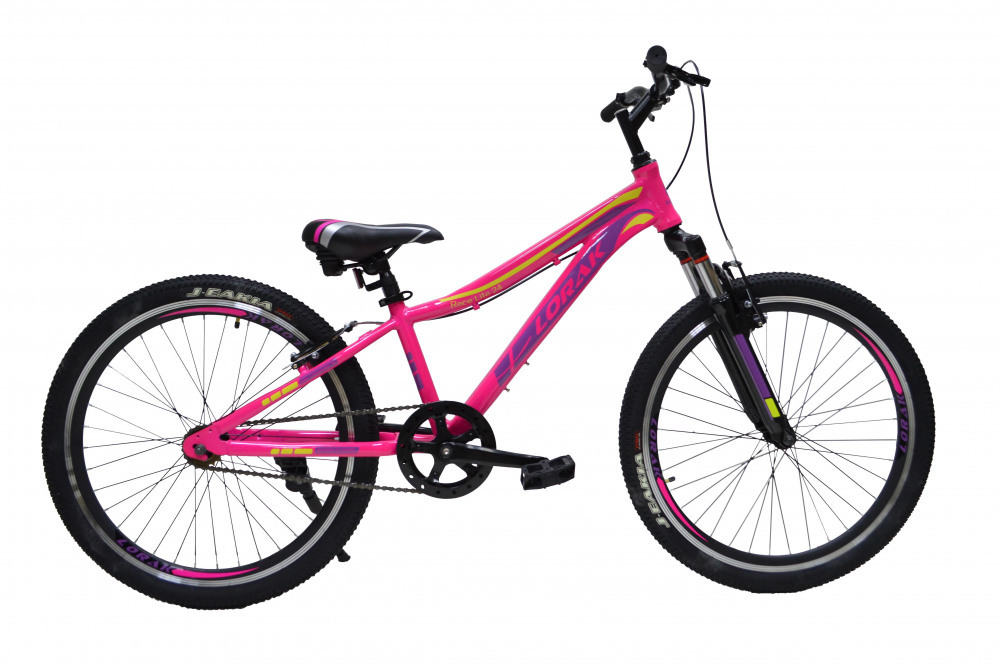 

Велосипед Lorak 2024 RACE Lite 24 Girl рост 125-135см, Розовый;фиолетовый, RACE Lite 24 Girl