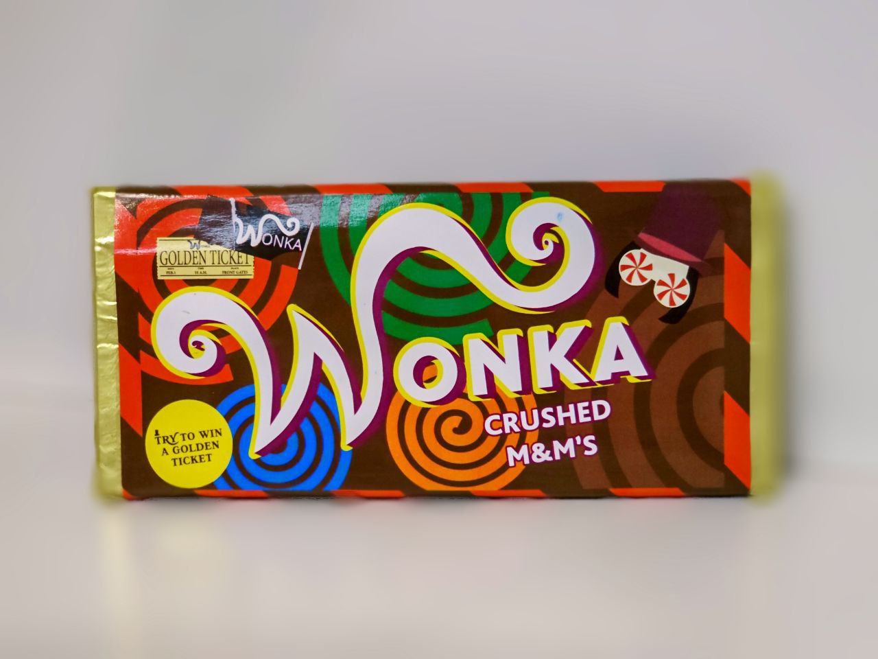 Шоколад Wonka, дробленный M&M'S, 201 г