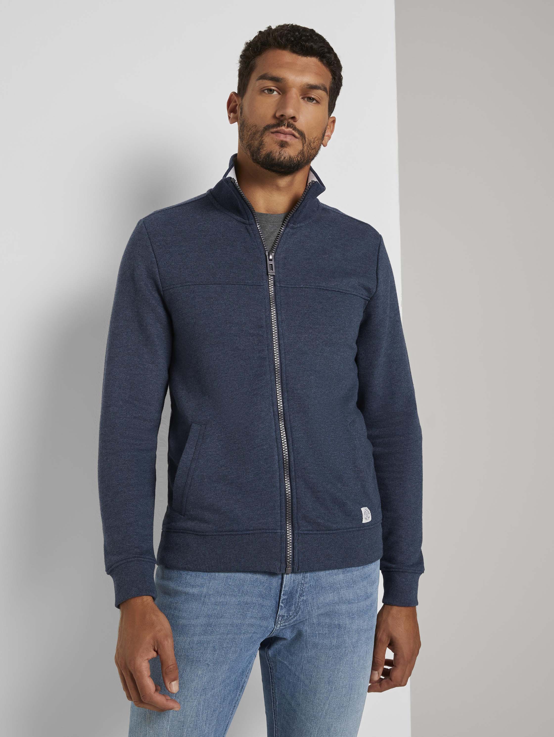 

Толстовка мужская TOM TAILOR 1021269 синяя 2XL, 1021269