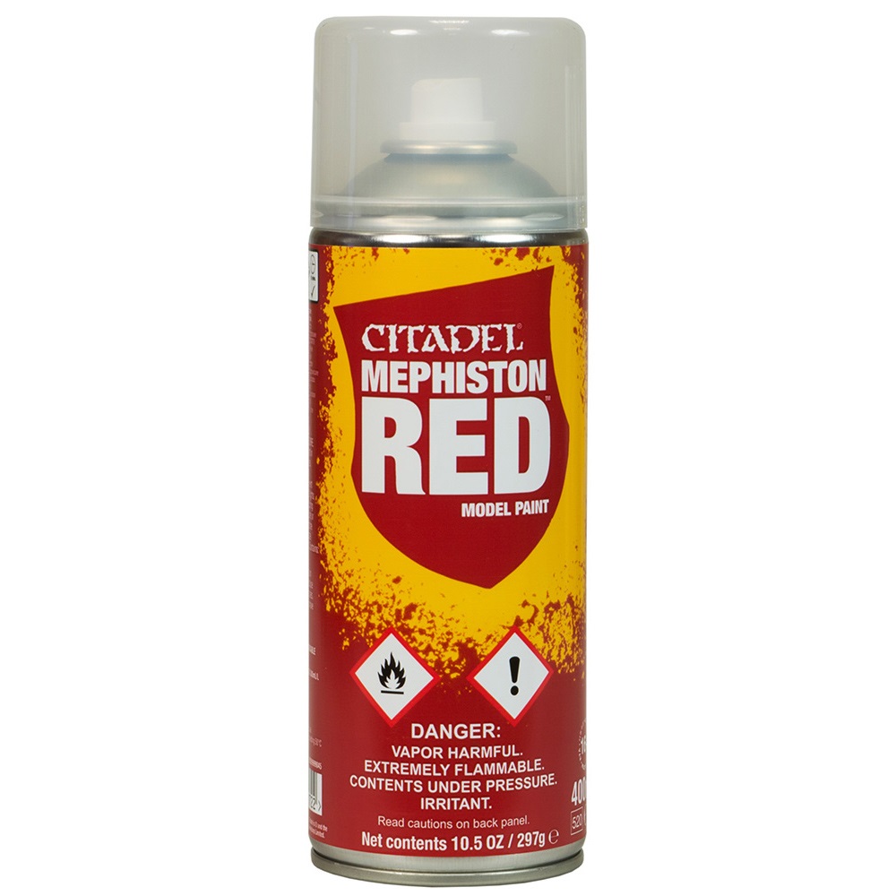 

62-15GW Спрей-грунтовка Красный Мефистон Mephiston Red Spray