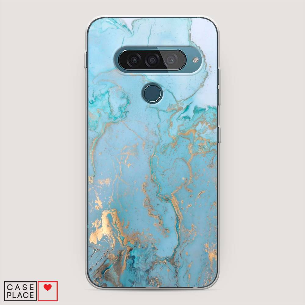 

Чехол Awog "Голубой мрамор рисунок" для LG G8s ThinQ, 84050-3