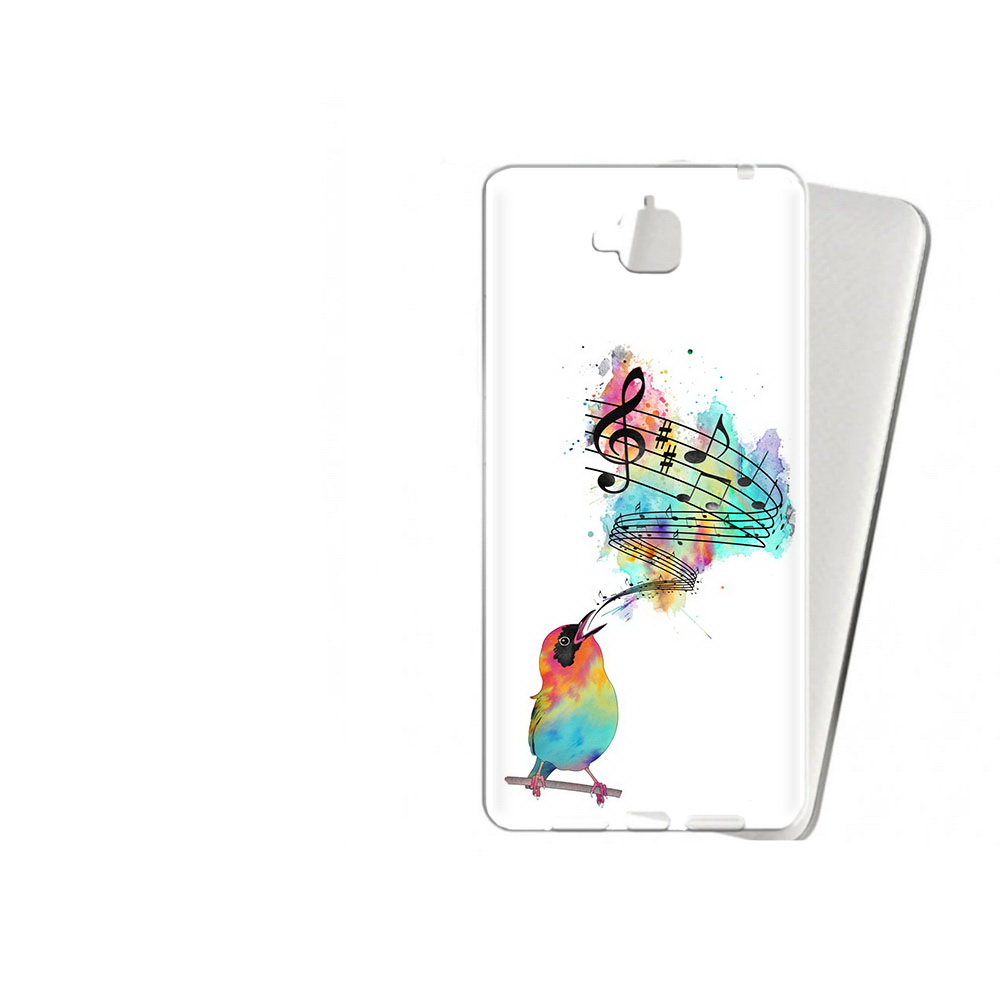 

Чехол MyPads Tocco для Huawei Enjoy 5 певчая птичка (PT24942.37.536), Прозрачный, Tocco