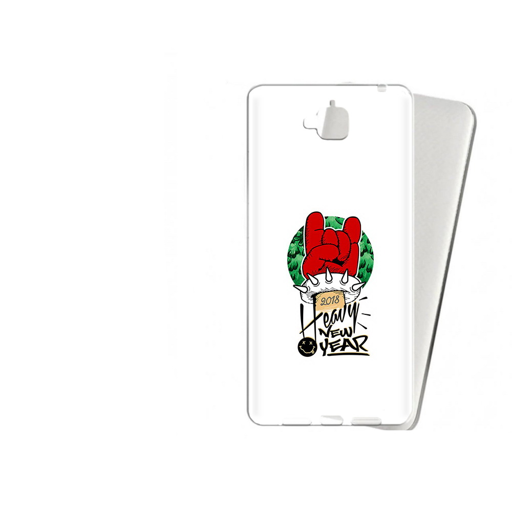 

Чехол MyPads Tocco для Huawei Enjoy 5 Гангстер новый год (PT24942.37.53), Прозрачный, Tocco