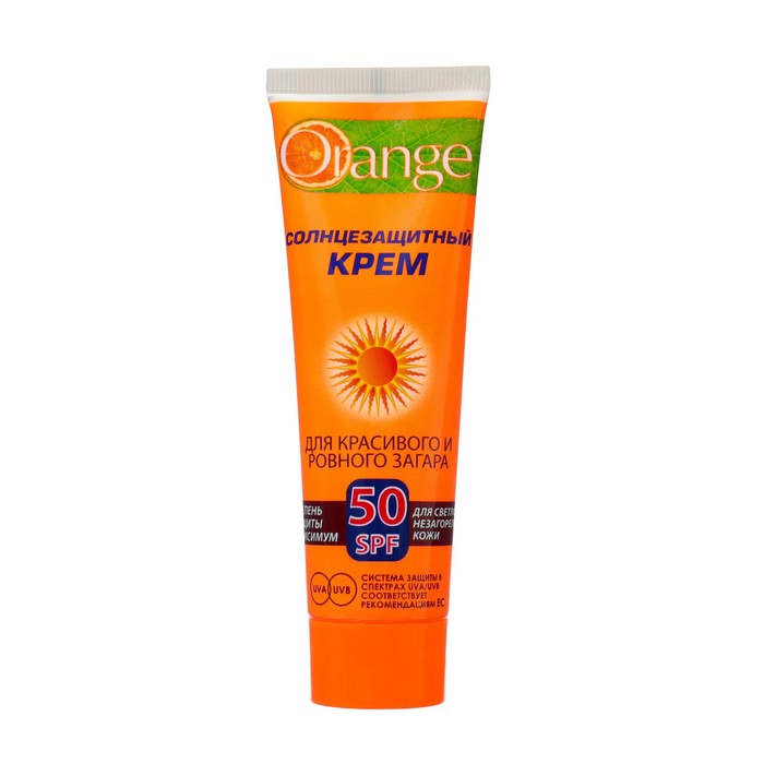 Крем солнцезащитный Orange для загара SPF 50 90 мл