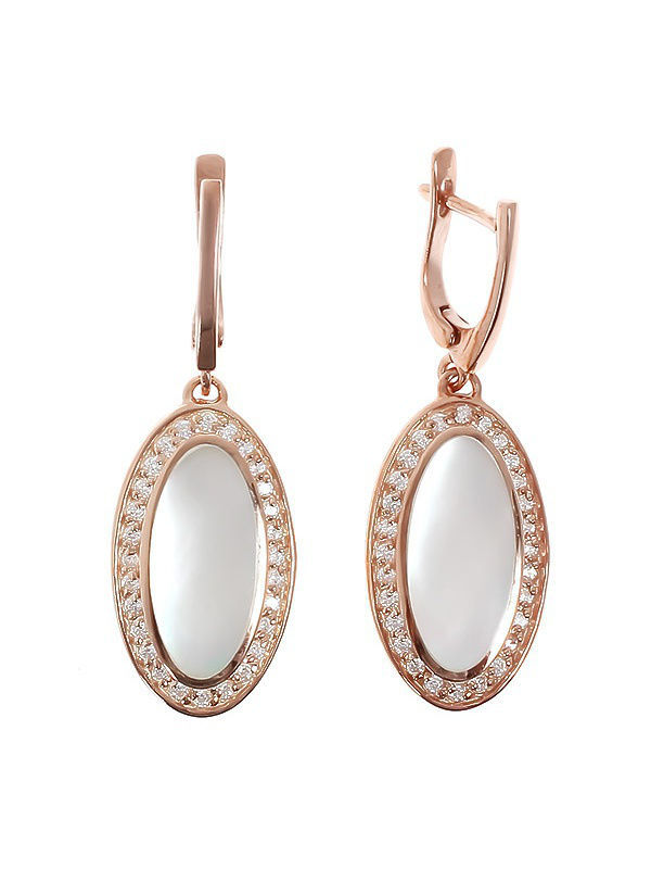 

Серьги из серебра с перламутром Balex Jewellery 2424920215, 2424920215