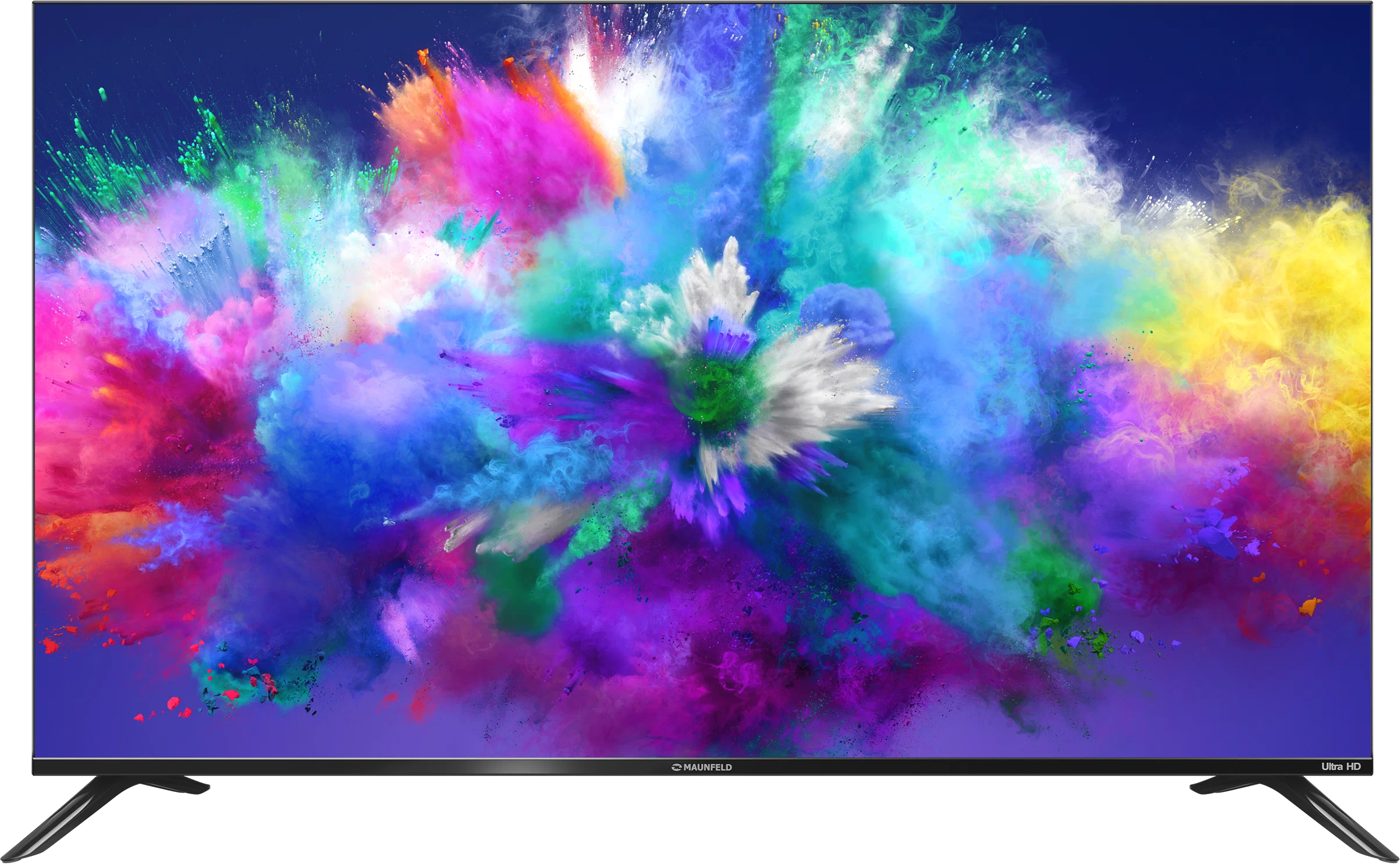 

Телевизор MAUNFELD MLT55USX02, 55"(139 см), UHD 4K, Черный, MLT55USX02