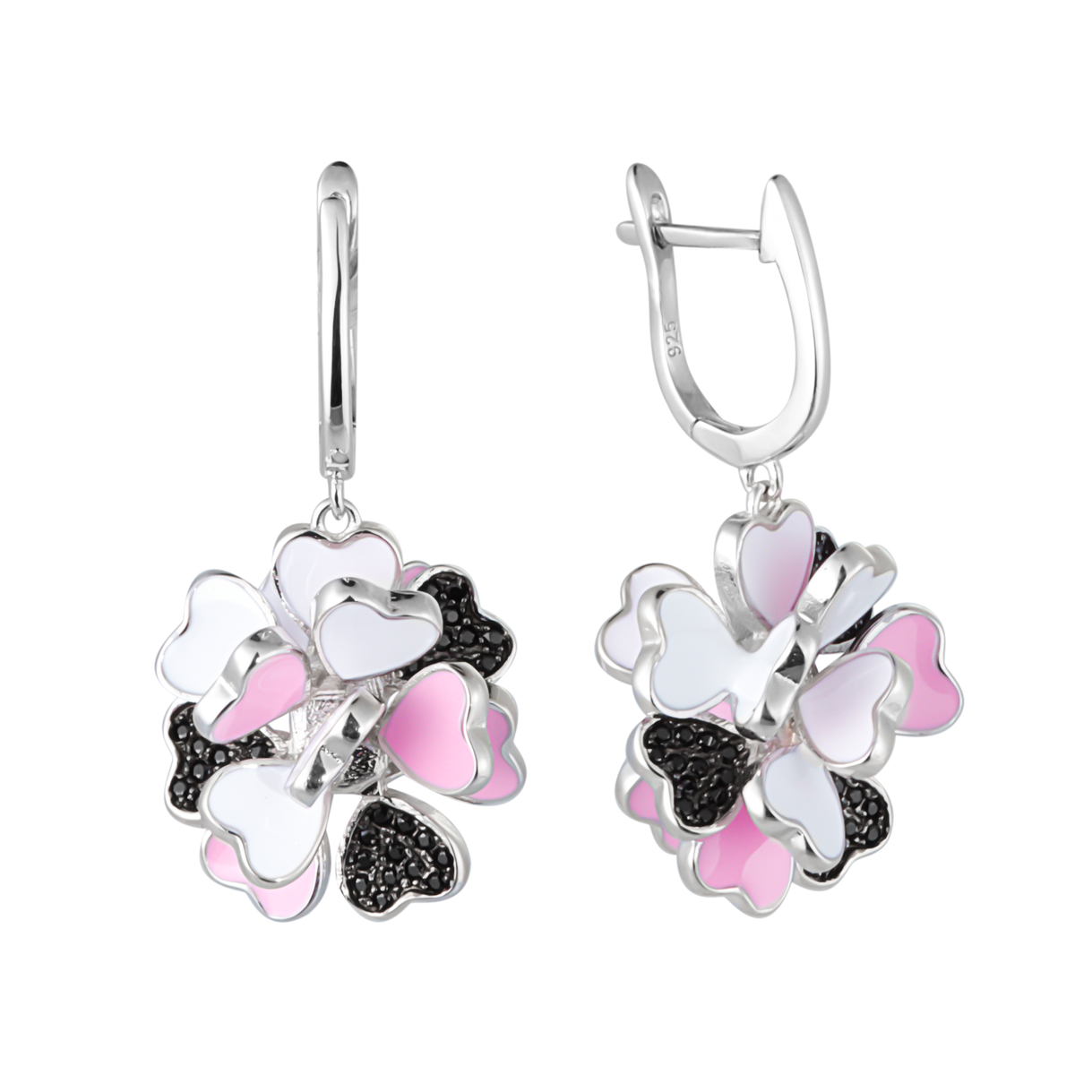 

Серьги из серебра с фианитом Balex Jewellery 2445900005, 2445900005