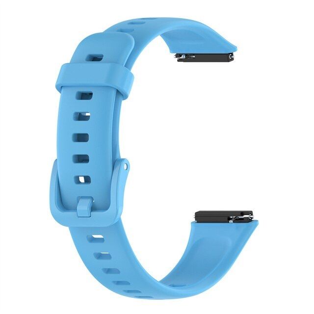 

Полиуретановый ремешок для смарт-часов Huawei Band 7 голубой, LE-E41
