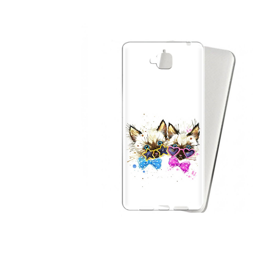 

Чехол MyPads Tocco для Huawei Enjoy 5 милые котята (PT24942.37.474), Прозрачный, Tocco