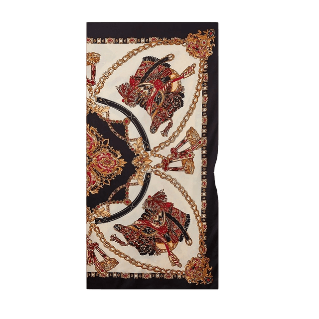 

Палантин женский Rosedena scarv001 коричневый, 140х140 см, scarv001