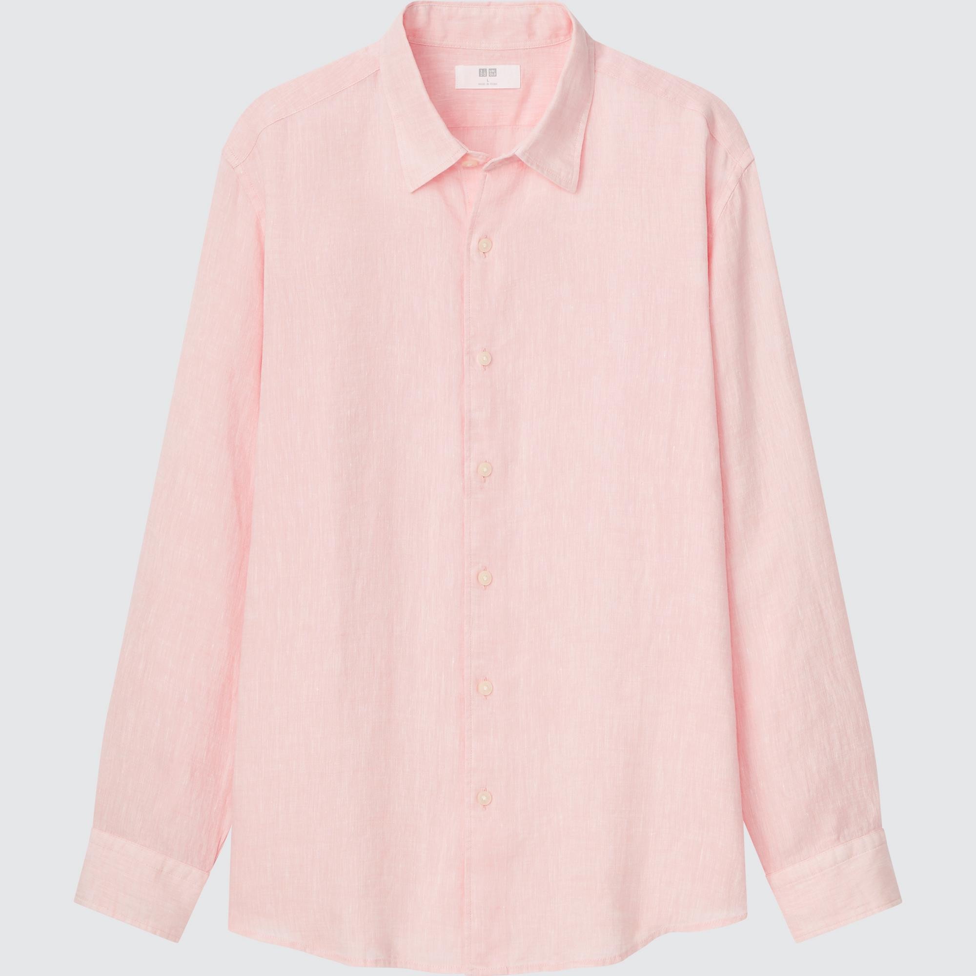 

Рубашка мужская UNIQLO 448959COL11 розовая XL (доставка из-за рубежа), 448959COL11