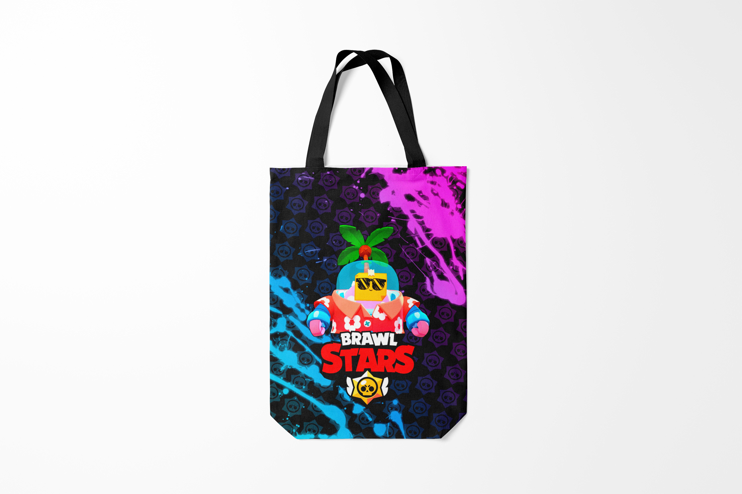 

Сумка шoппер унисекс Burnettie Brawl Stars MR.P., разноцветный, Brawl Stars MR.P.