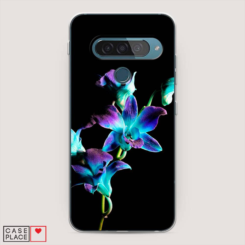 

Чехол Awog "Синий цветок на черном" для LG G8s ThinQ, 84050-8