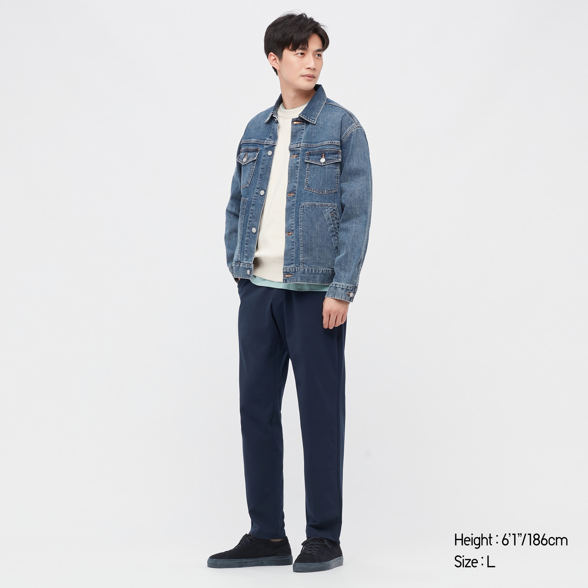 

Брюки мужские UNIQLO 448489COL69 синие S (доставка из-за рубежа), 448489COL69