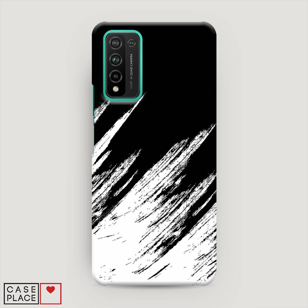 

Чехол Awog "Черно белые брызги" для Honor 10X Lite, 6104620-2