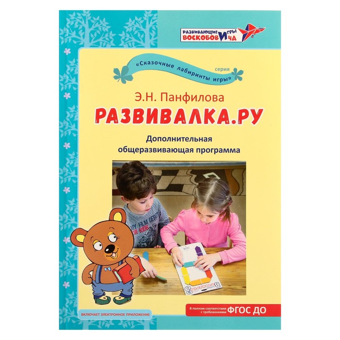

Дополнительная общеразвивающая программа Развивалка.ру Панфилова Э.Н. 2017 г