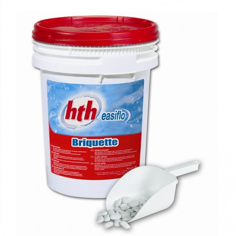 Briquette HTH 72299 пастилки хлора по 7 гр ведро 25кг