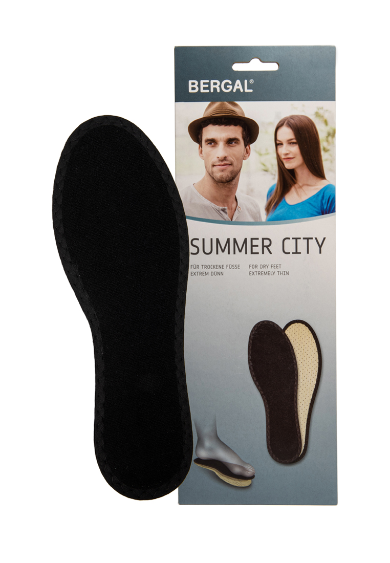 

Стельки для обуви унисекс BERGAL Summer City 41, Summer City